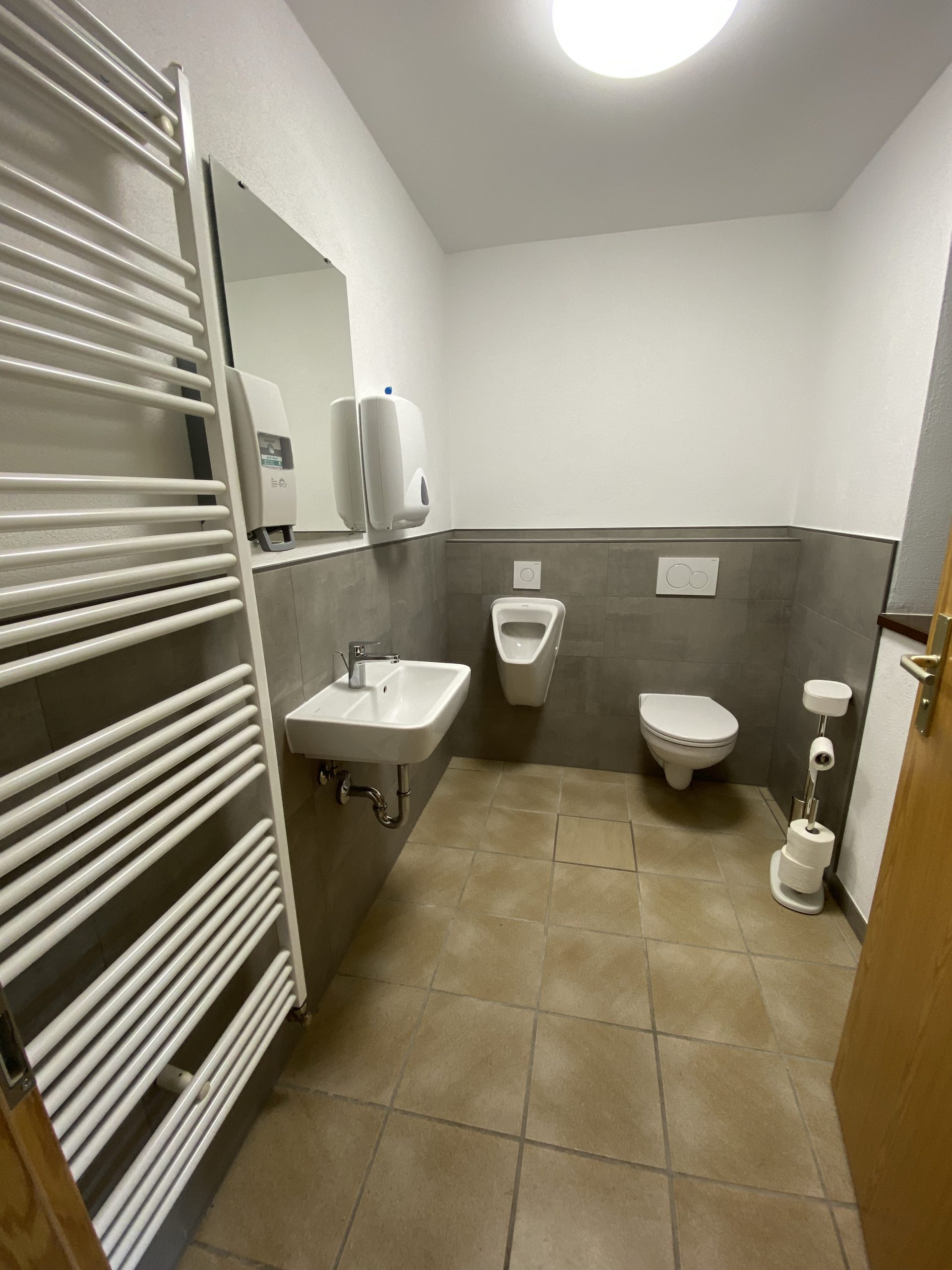 Toilette WC Herrenklo modern Baudler Heizung Sanitär